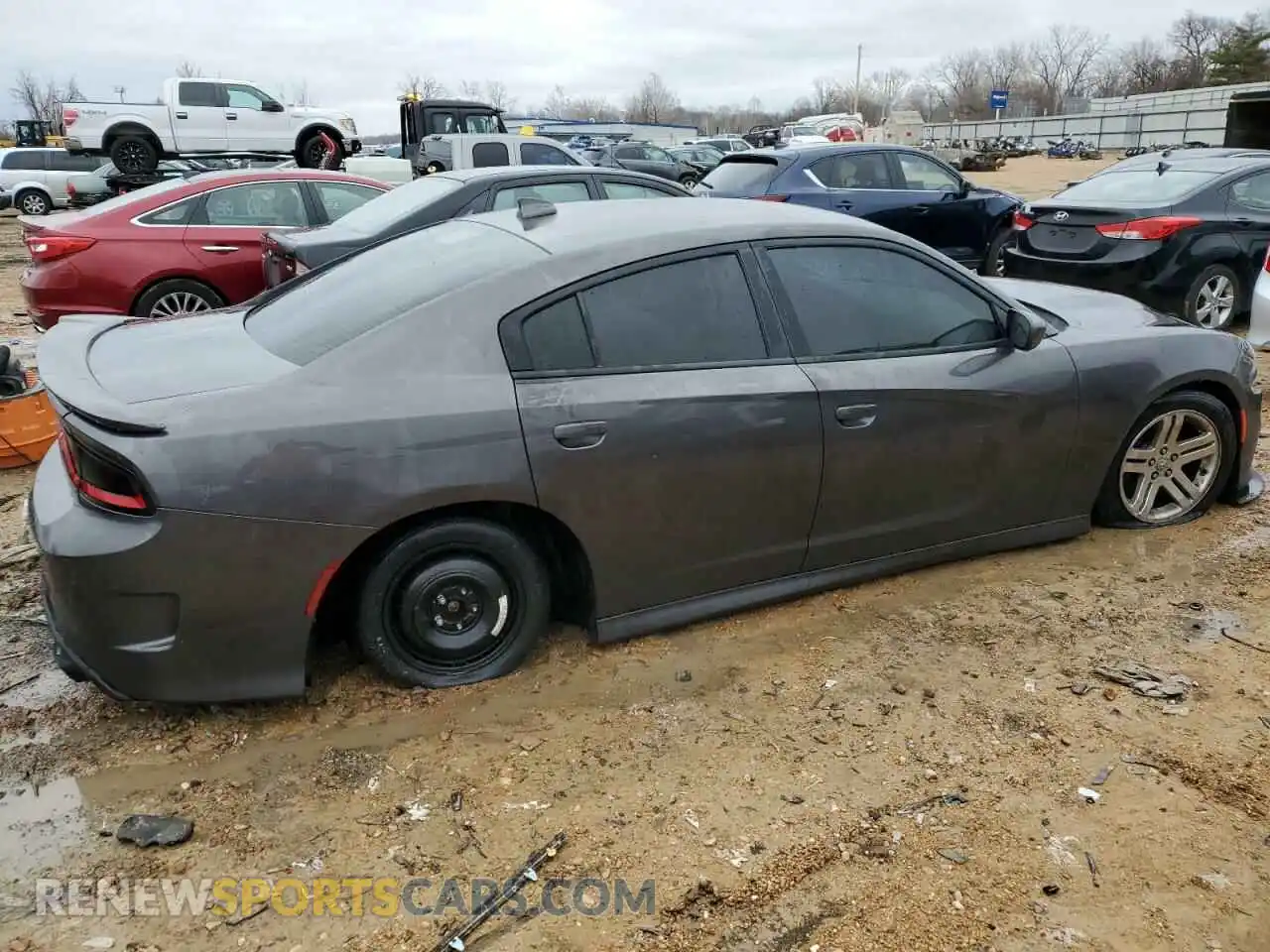 3 Photograph of a damaged car 2C3CDXCT9KH523116 DODGE CHARGER 2019