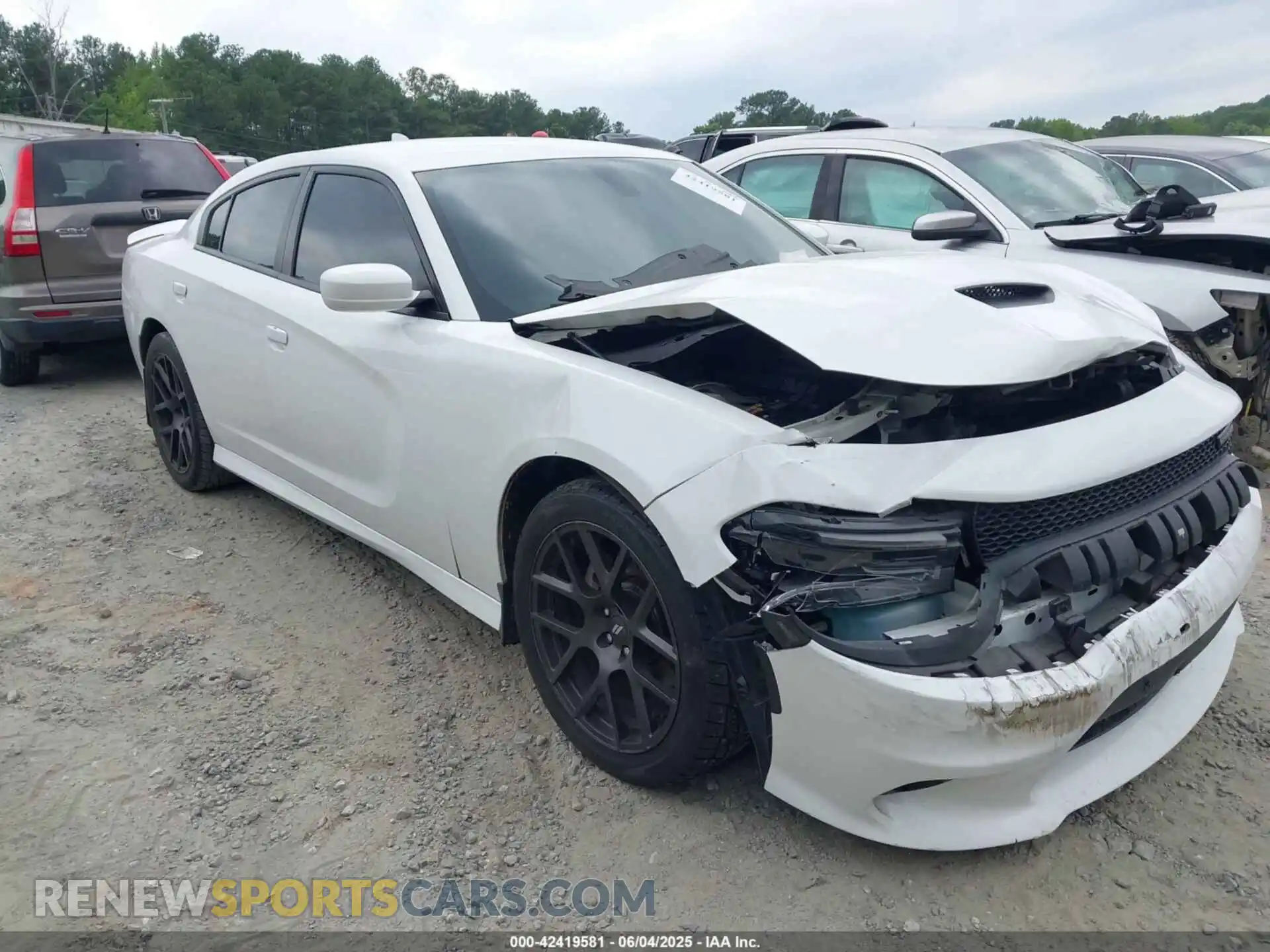 1 Photograph of a damaged car 2C3CDXCT9KH572932 DODGE CHARGER 2019