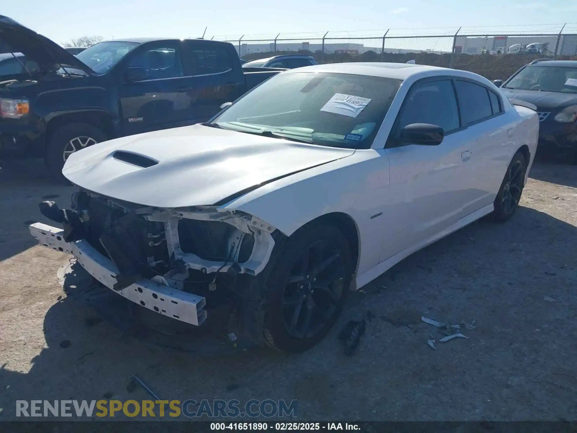 2 Photograph of a damaged car 2C3CDXCT9KH629940 DODGE CHARGER 2019