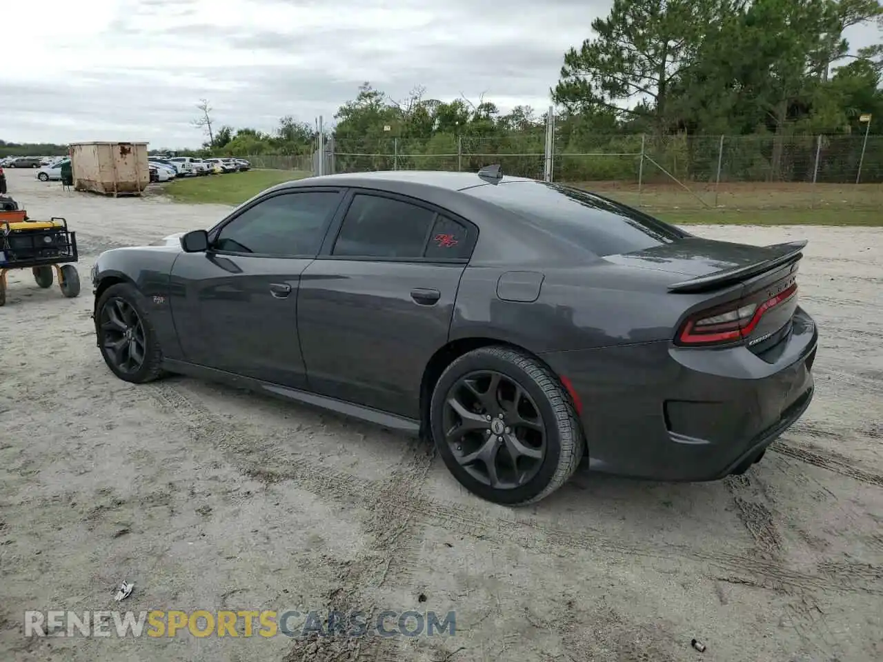 2 Photograph of a damaged car 2C3CDXCT9KH740536 DODGE CHARGER 2019