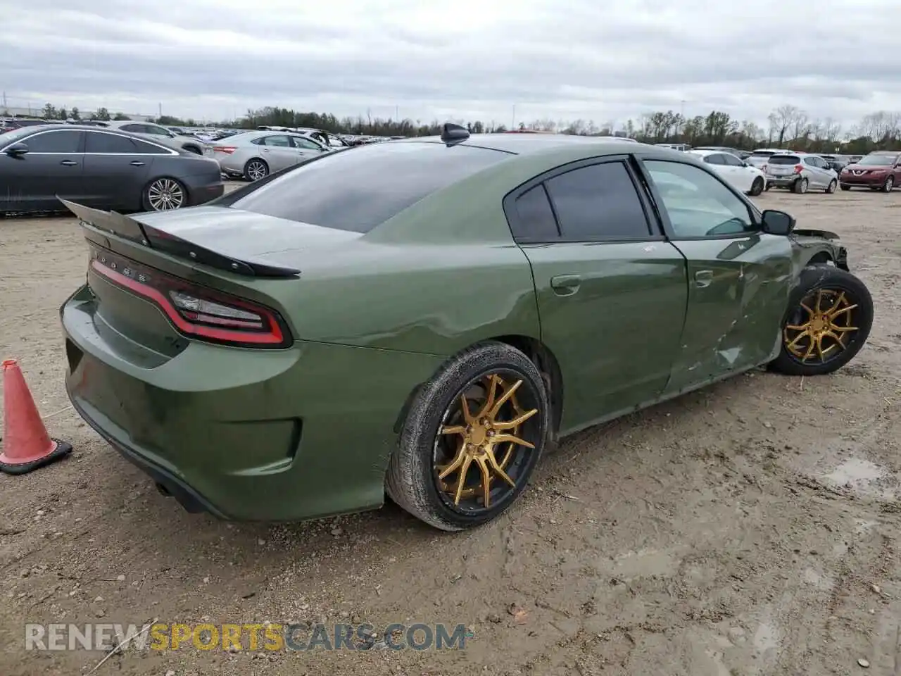 3 Photograph of a damaged car 2C3CDXCTXKH507104 DODGE CHARGER 2019