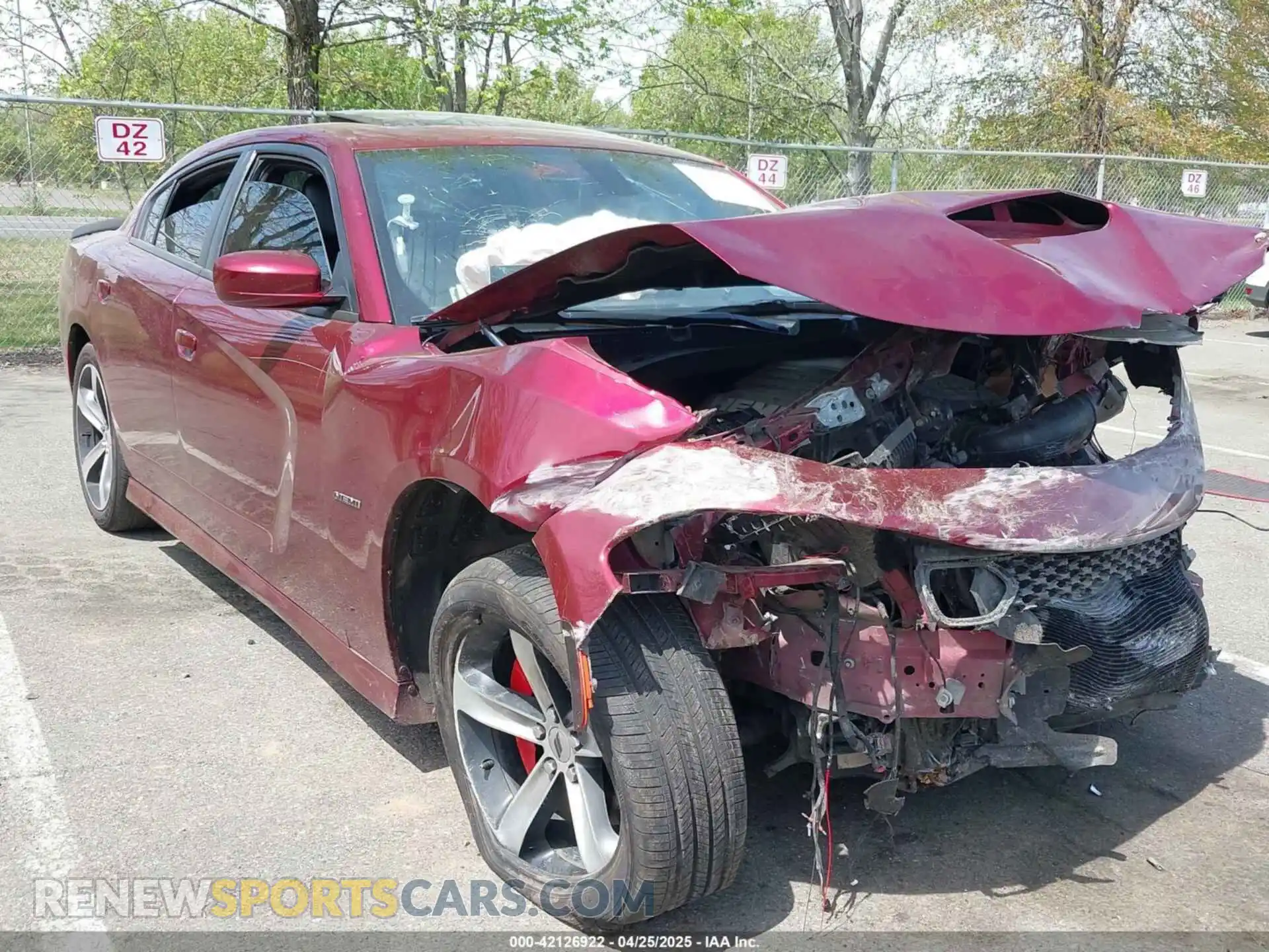 1 Photograph of a damaged car 2C3CDXCTXKH573104 DODGE CHARGER 2019