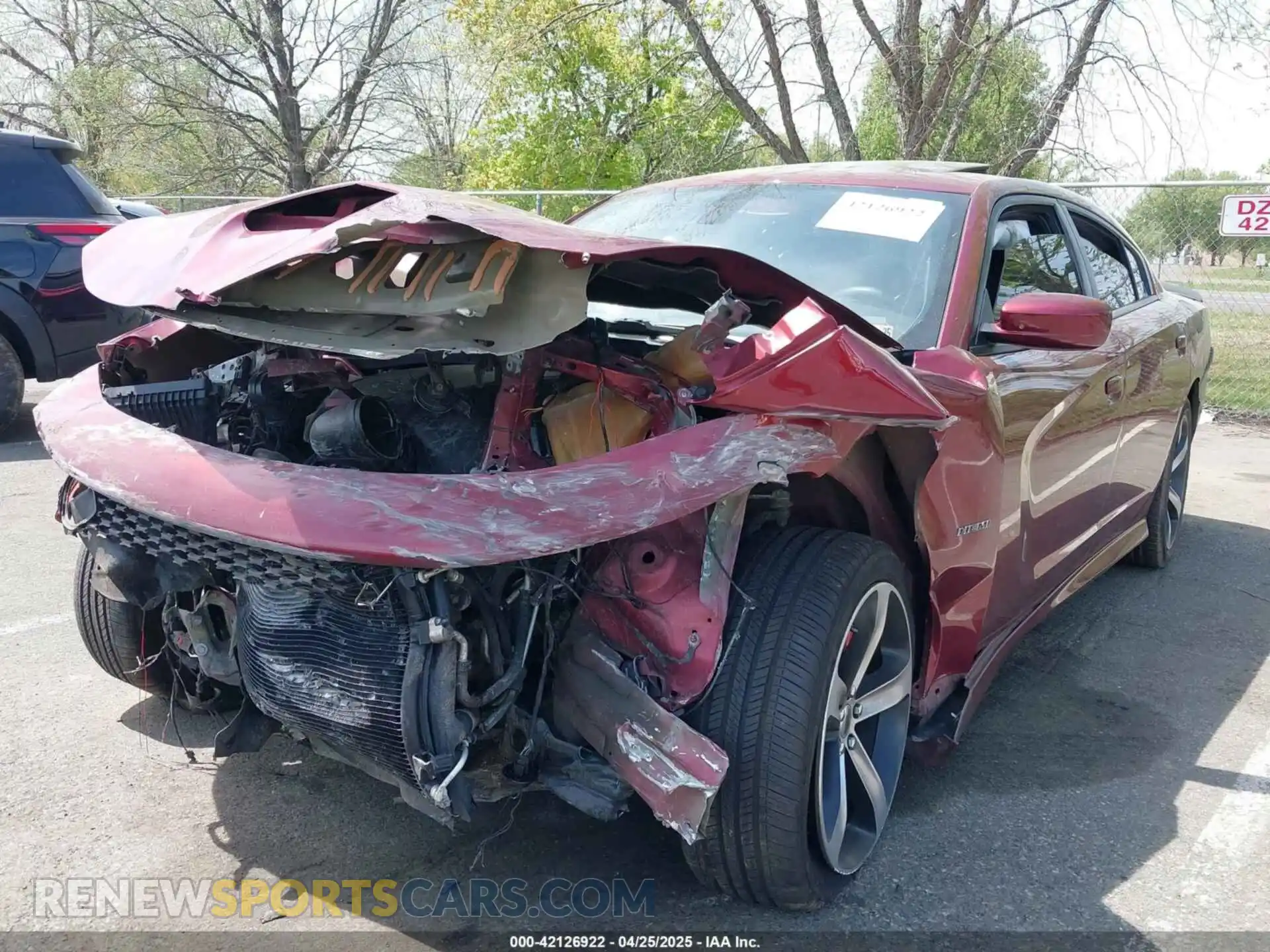 2 Photograph of a damaged car 2C3CDXCTXKH573104 DODGE CHARGER 2019