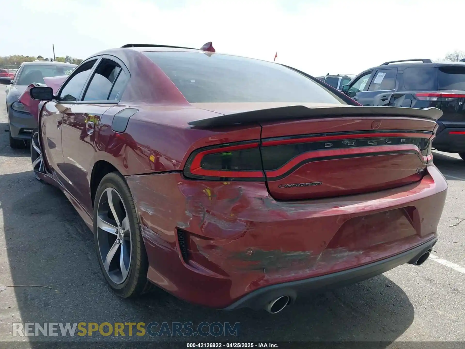 3 Photograph of a damaged car 2C3CDXCTXKH573104 DODGE CHARGER 2019