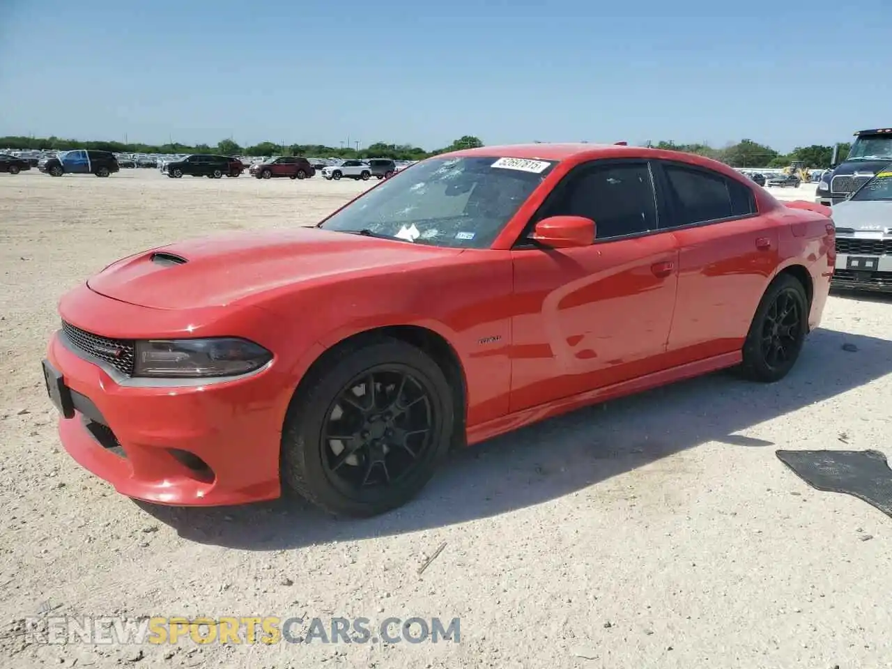 1 Photograph of a damaged car 2C3CDXCTXKH584457 DODGE CHARGER 2019