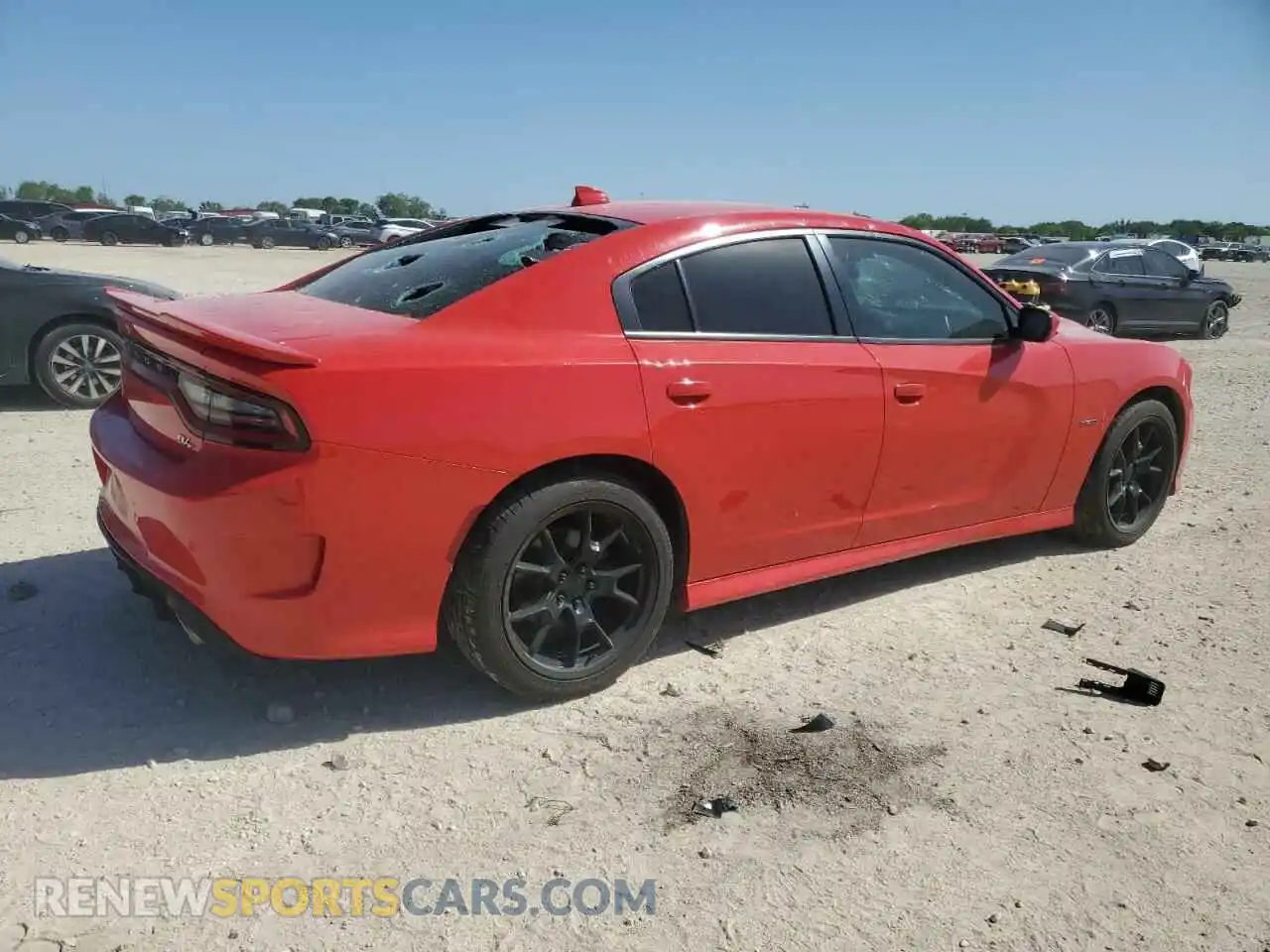 3 Photograph of a damaged car 2C3CDXCTXKH584457 DODGE CHARGER 2019