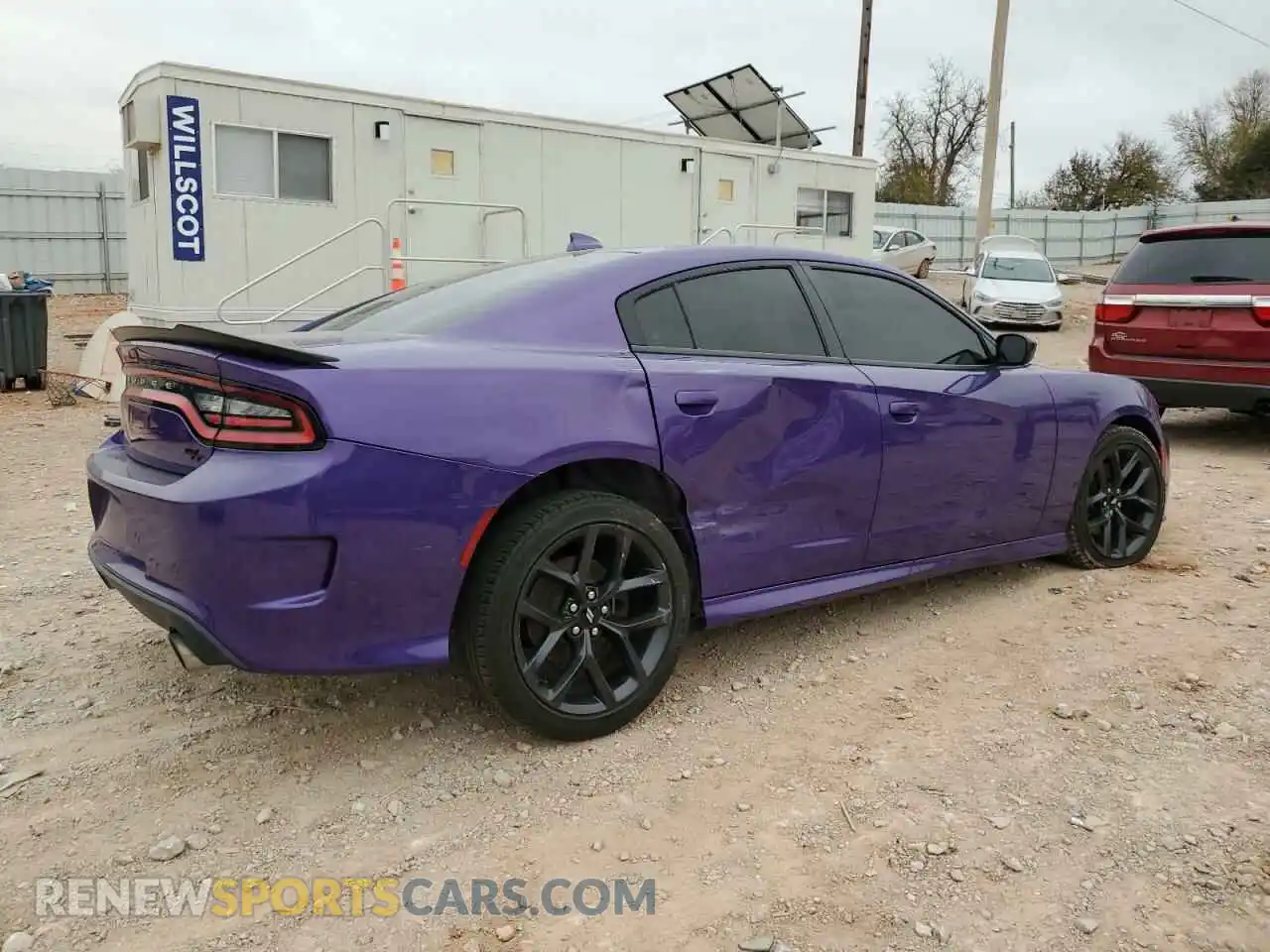 3 Photograph of a damaged car 2C3CDXCTXKH604402 DODGE CHARGER 2019