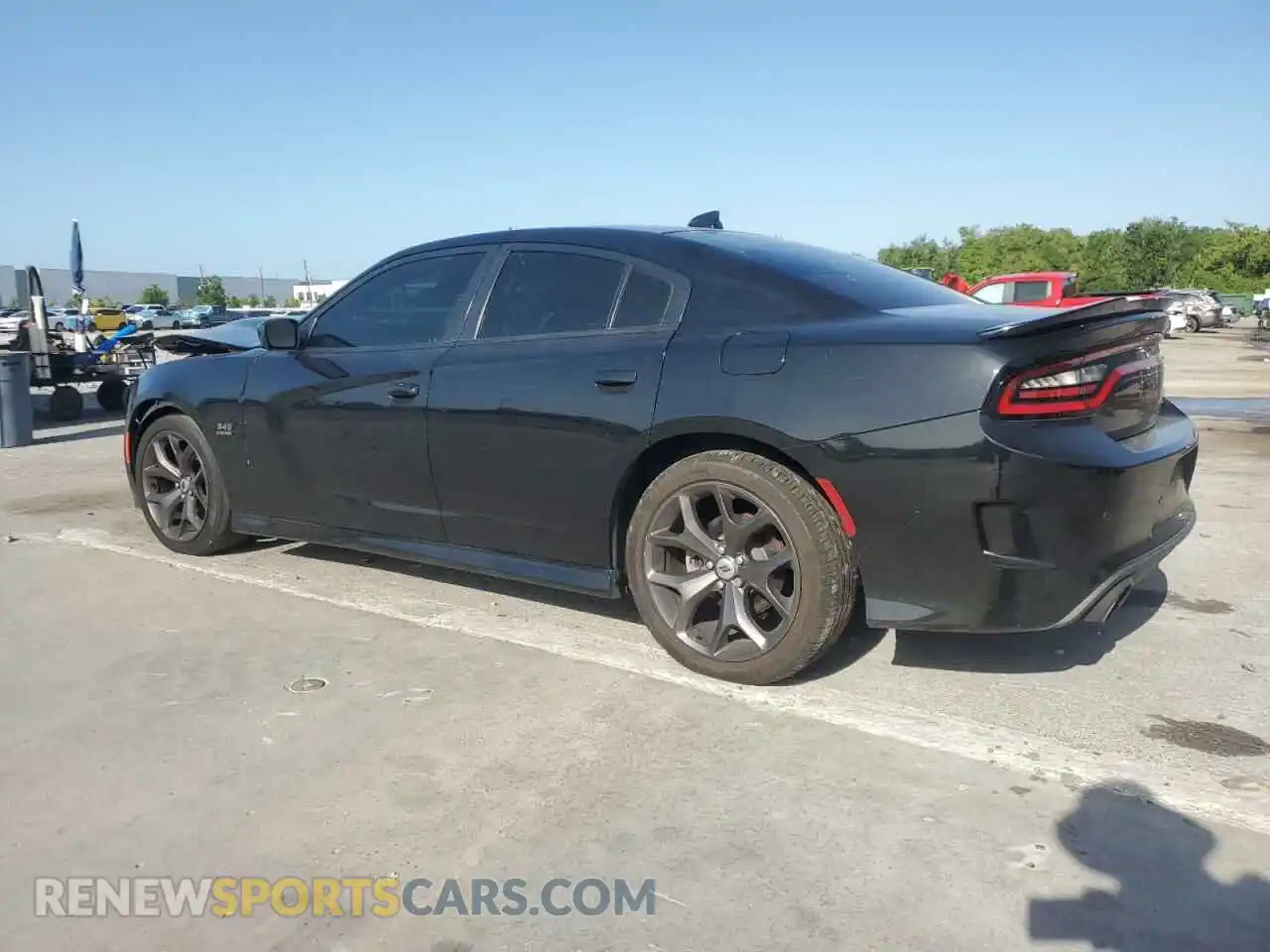 2 Photograph of a damaged car 2C3CDXCTXKH740559 DODGE CHARGER 2019