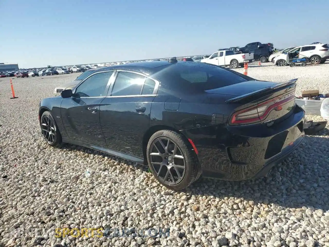 2 Photograph of a damaged car 2C3CDXCTXKH749228 DODGE CHARGER 2019