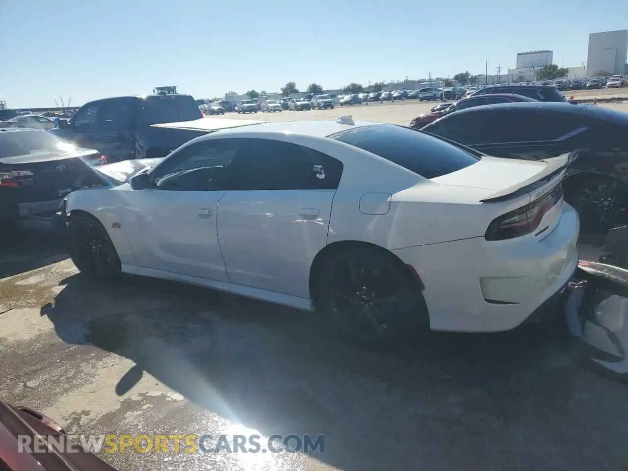 2 Photograph of a damaged car 2C3CDXGJ0KH520212 DODGE CHARGER 2019