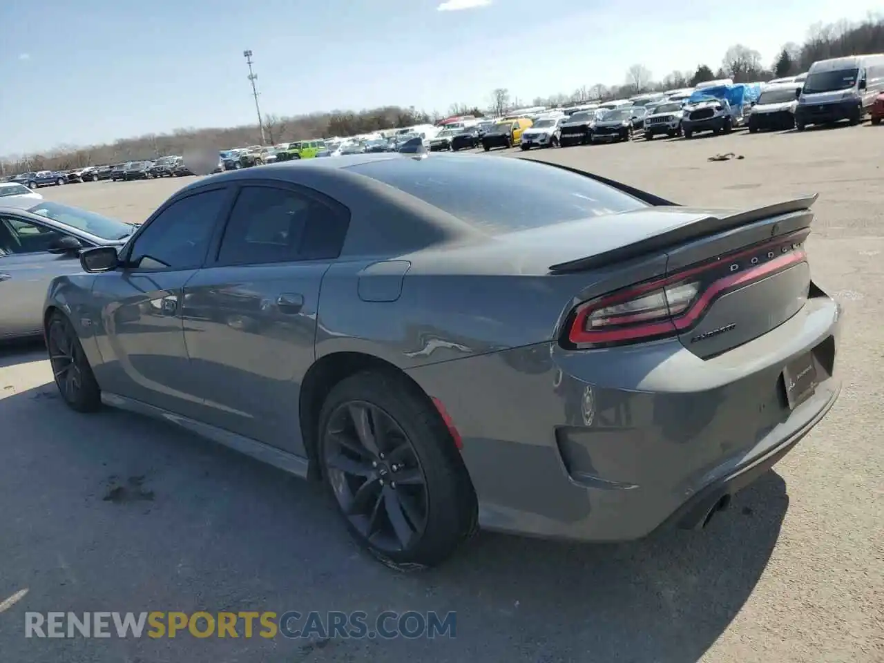 2 Photograph of a damaged car 2C3CDXGJ0KH614767 DODGE CHARGER 2019