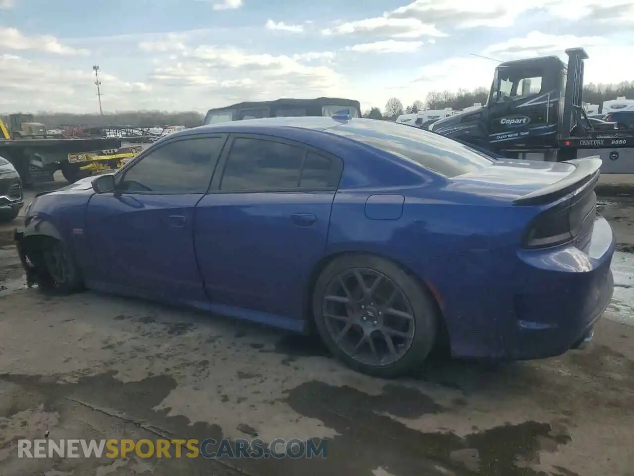2 Photograph of a damaged car 2C3CDXGJ0KH681627 DODGE CHARGER 2019