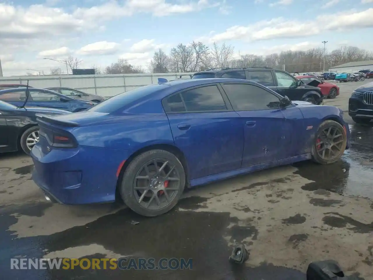 3 Photograph of a damaged car 2C3CDXGJ0KH681627 DODGE CHARGER 2019