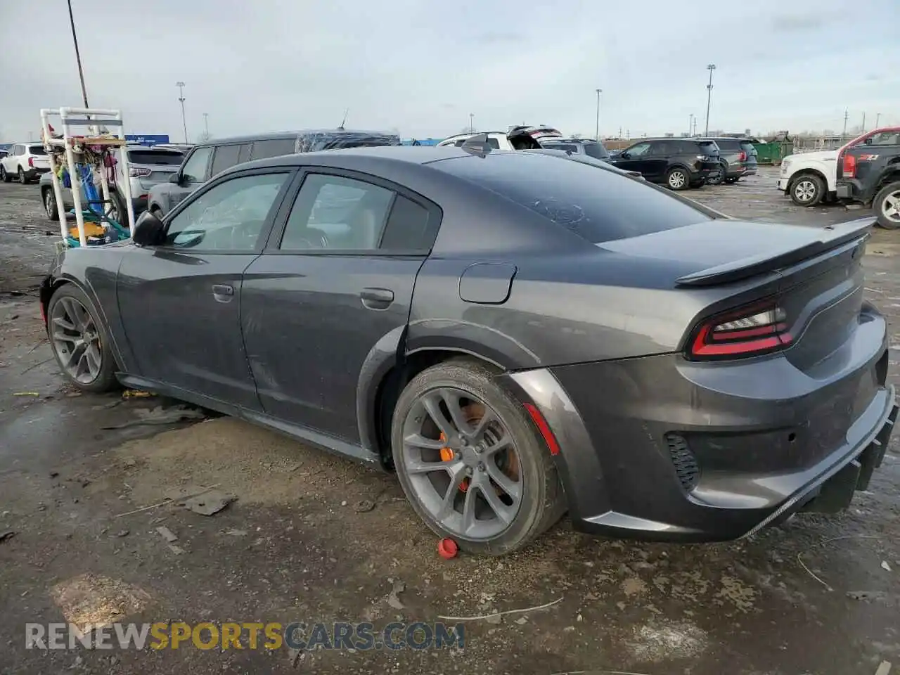 2 Photograph of a damaged car 2C3CDXGJ1KH665114 DODGE CHARGER 2019