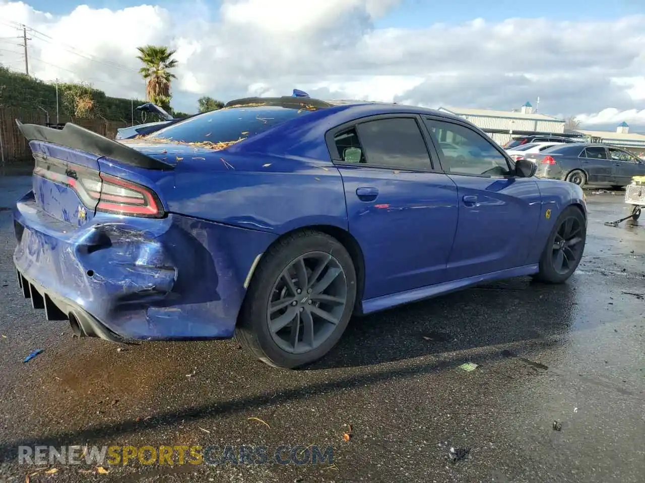 3 Photograph of a damaged car 2C3CDXGJ1KH687078 DODGE CHARGER 2019