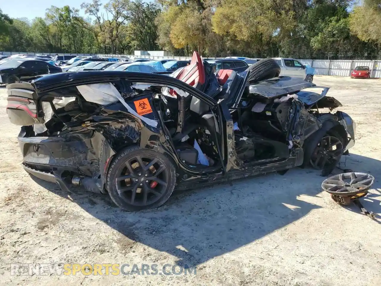 3 Photograph of a damaged car 2C3CDXGJ1KH735923 DODGE CHARGER 2019