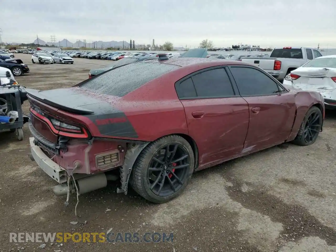 3 Photograph of a damaged car 2C3CDXGJ2KH588141 DODGE CHARGER 2019