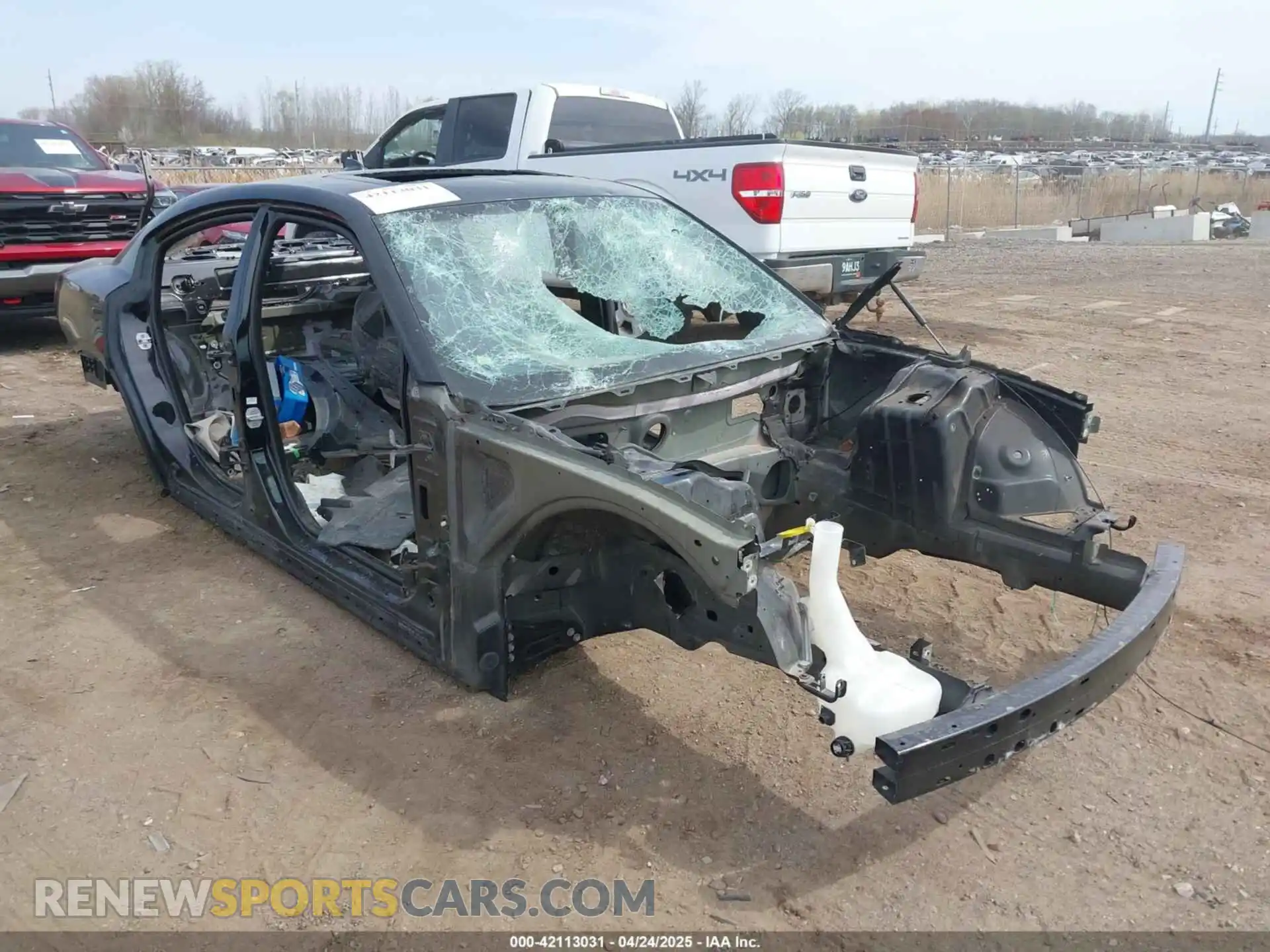 1 Photograph of a damaged car 2C3CDXGJ2KH626953 DODGE CHARGER 2019