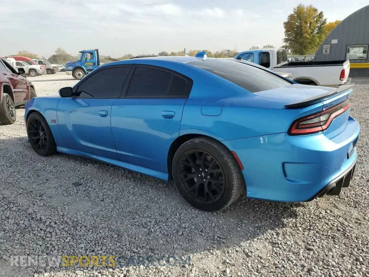 2 Photograph of a damaged car 2C3CDXGJ2KH662691 DODGE CHARGER 2019