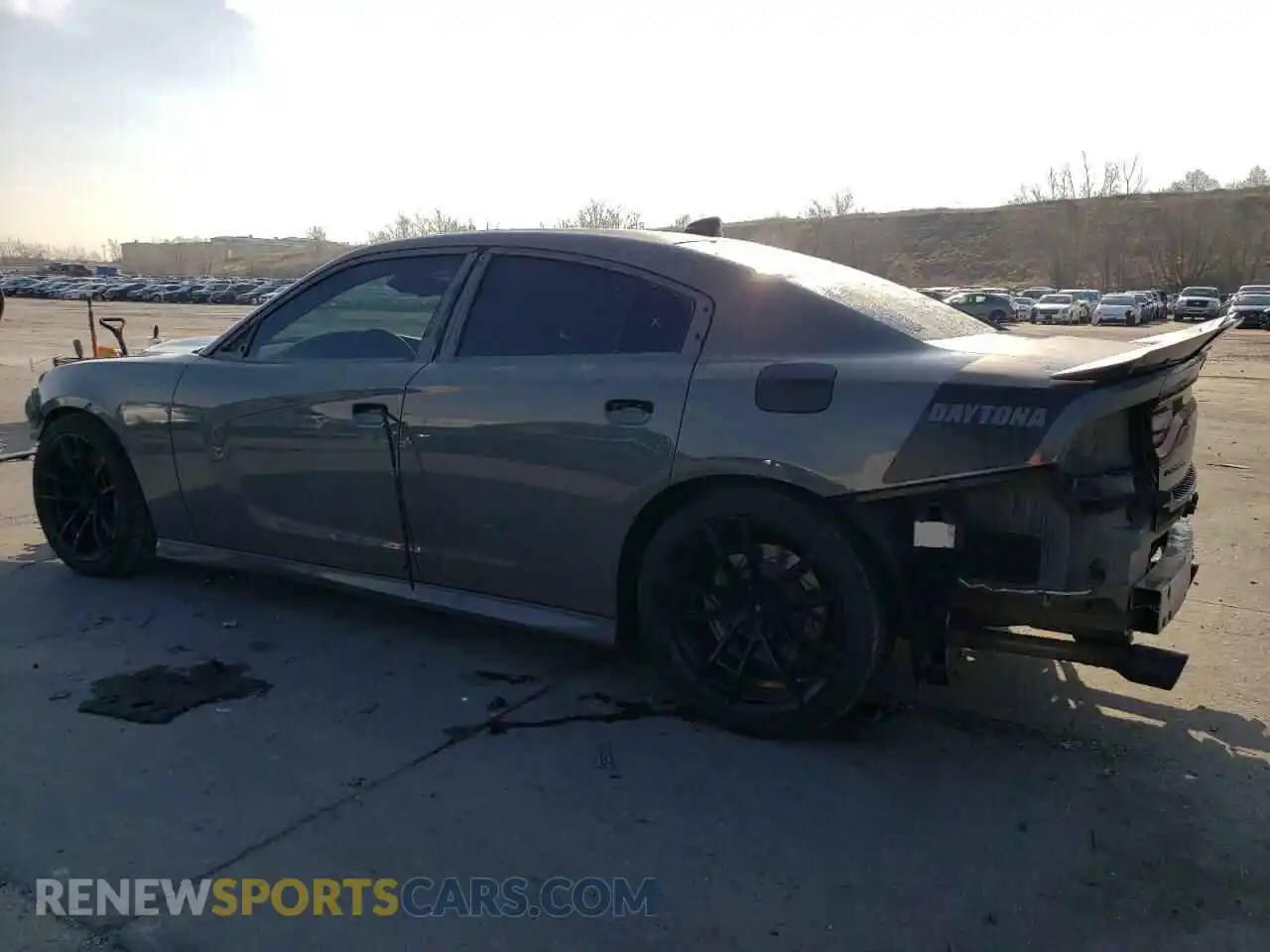 2 Photograph of a damaged car 2C3CDXGJ3KH568402 DODGE CHARGER 2019