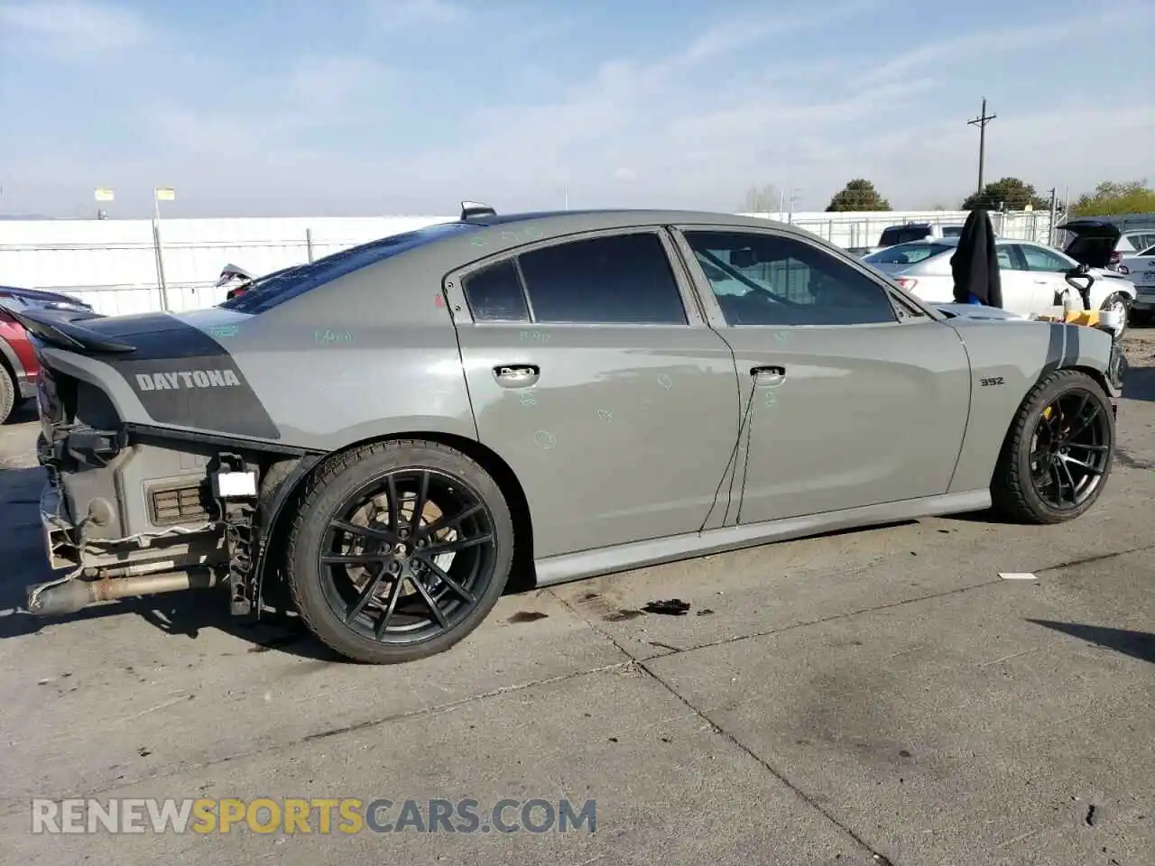 3 Photograph of a damaged car 2C3CDXGJ3KH568402 DODGE CHARGER 2019
