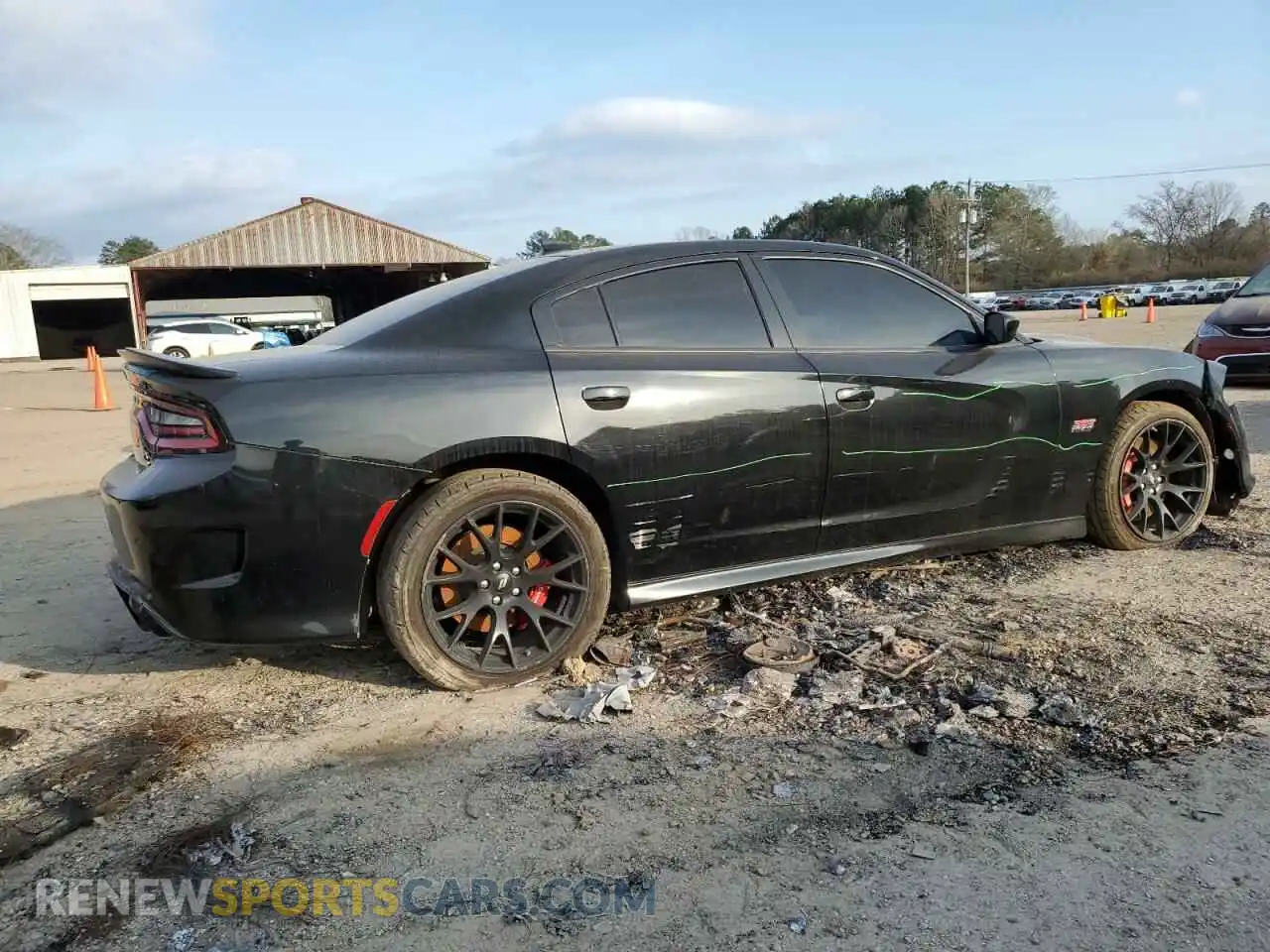 3 Photograph of a damaged car 2C3CDXGJ4KH639316 DODGE CHARGER 2019