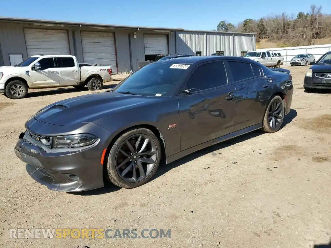 1 Photograph of a damaged car 2C3CDXGJ4KH740050 DODGE CHARGER 2019
