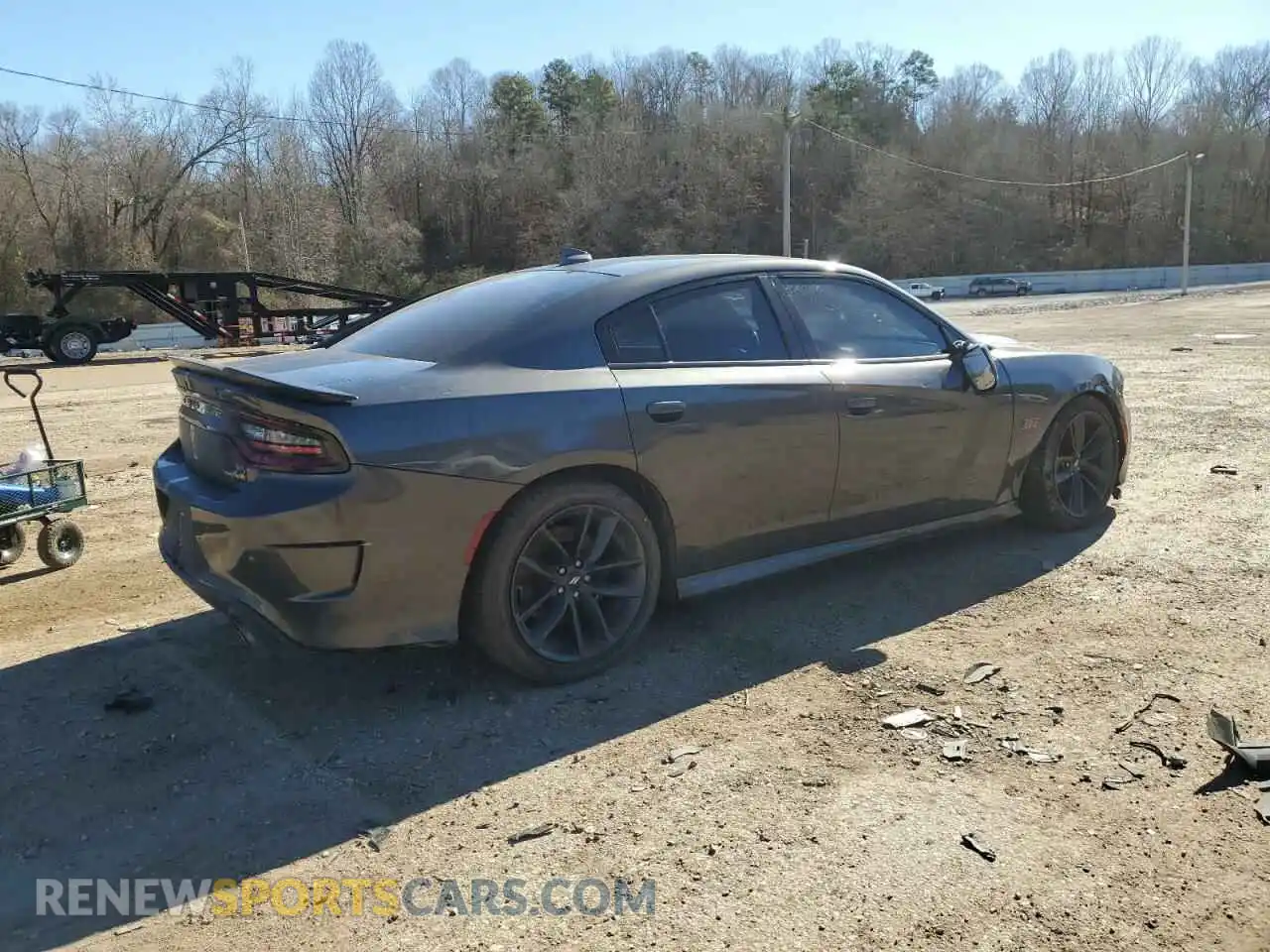 3 Photograph of a damaged car 2C3CDXGJ4KH740050 DODGE CHARGER 2019