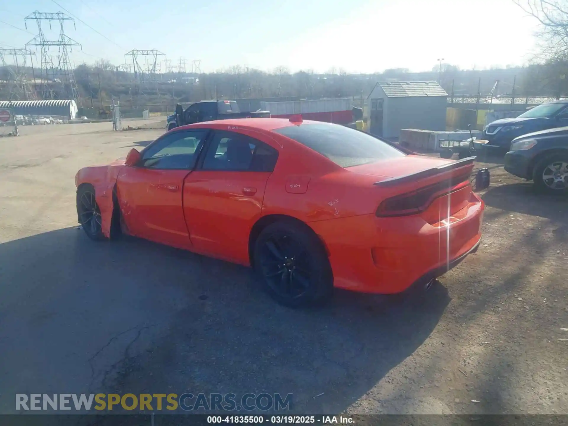 3 Photograph of a damaged car 2C3CDXGJ5KH558728 DODGE CHARGER 2019