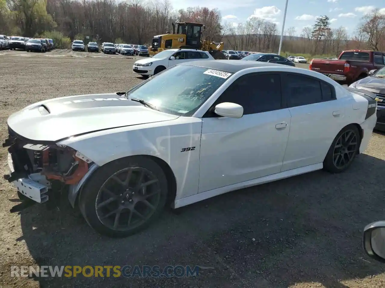 1 Photograph of a damaged car 2C3CDXGJ5KH558762 DODGE CHARGER 2019