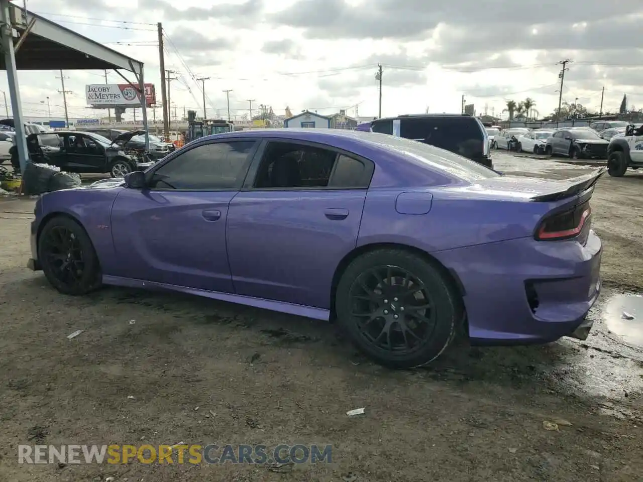 2 Photograph of a damaged car 2C3CDXGJ5KH662023 DODGE CHARGER 2019