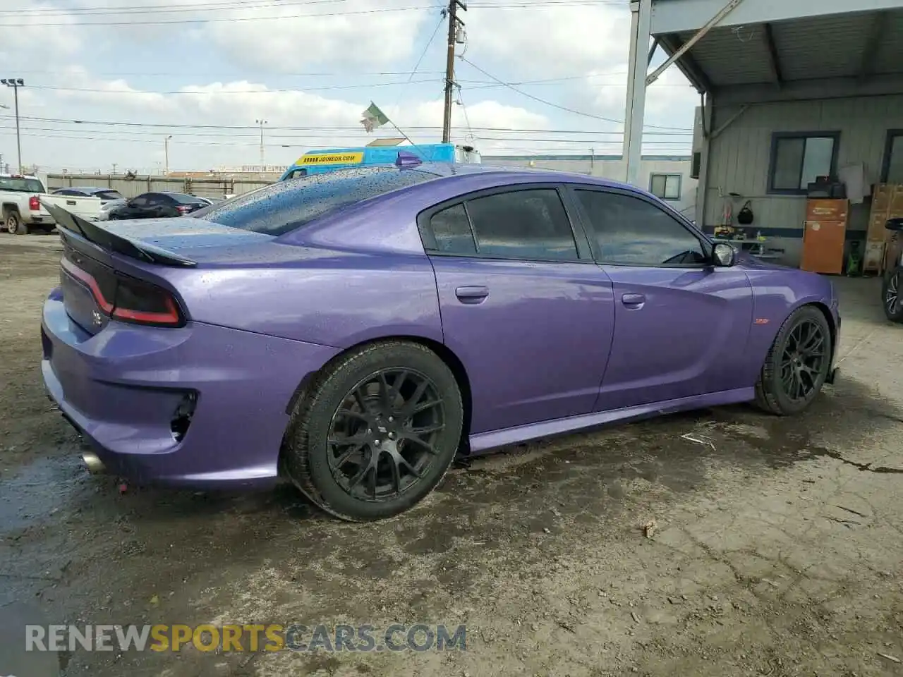 3 Photograph of a damaged car 2C3CDXGJ5KH662023 DODGE CHARGER 2019