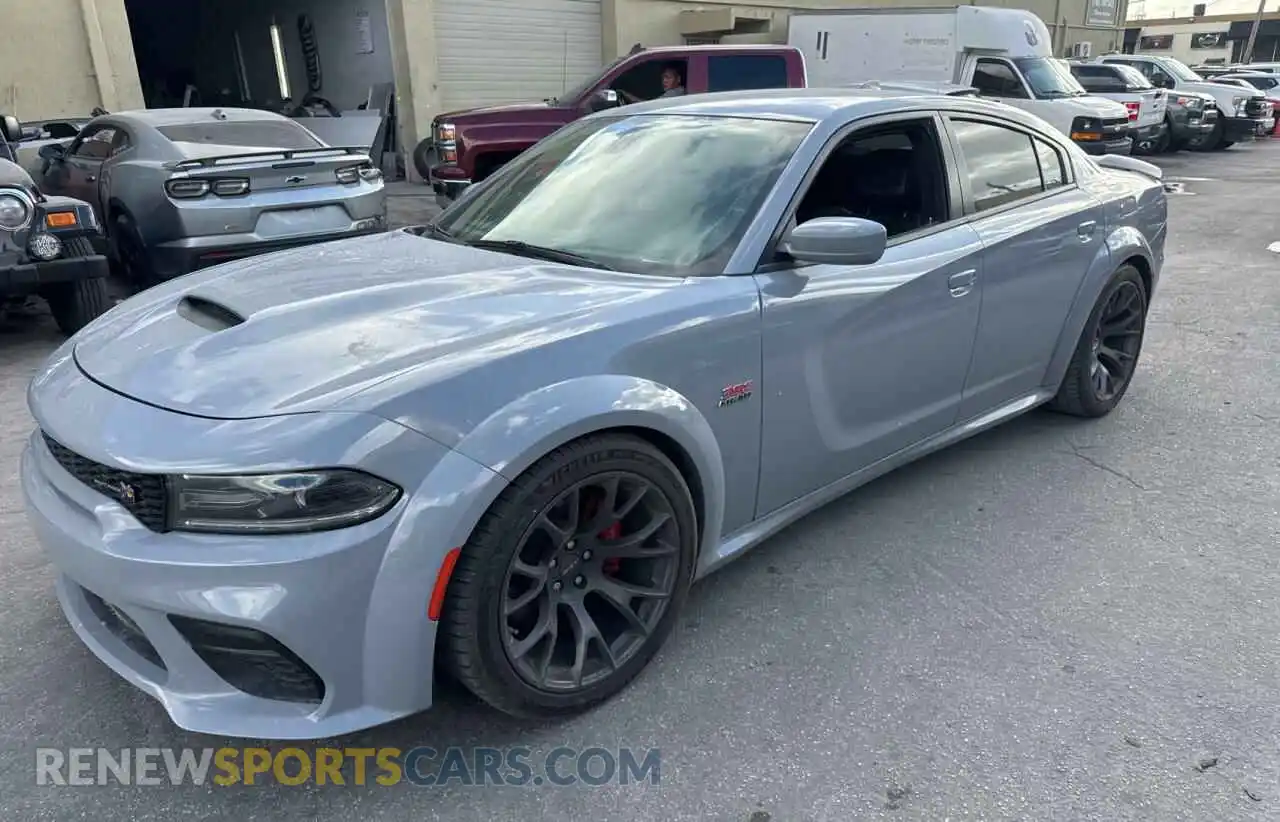 2 Photograph of a damaged car 2C3CDXGJ6KH520408 DODGE CHARGER 2019