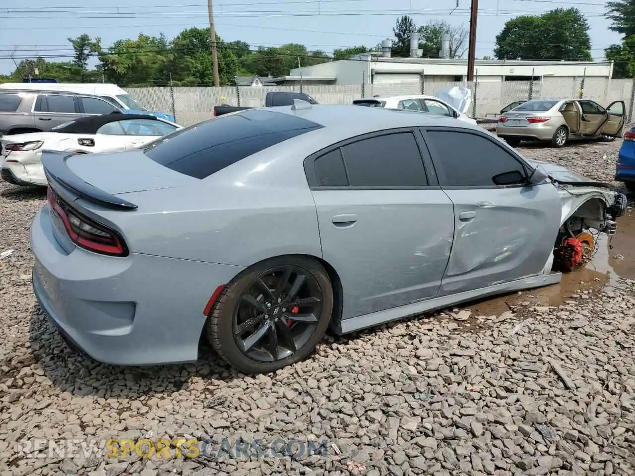 3 Photograph of a damaged car 2C3CDXGJ6KH624445 DODGE CHARGER 2019