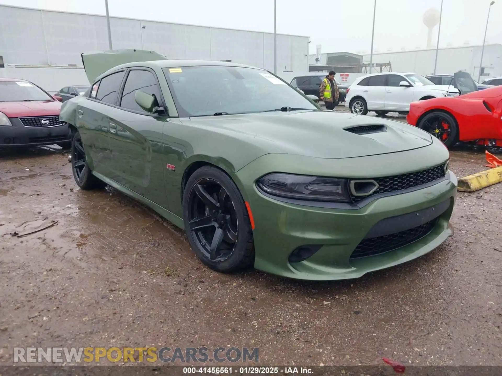 1 Photograph of a damaged car 2C3CDXGJ6KH742317 DODGE CHARGER 2019