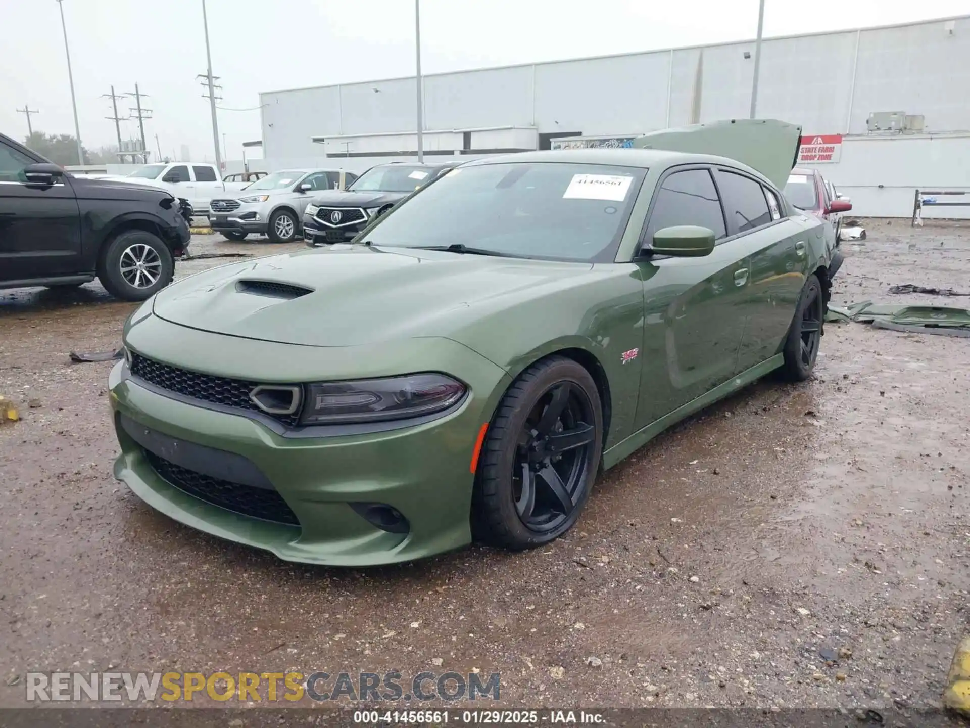 2 Photograph of a damaged car 2C3CDXGJ6KH742317 DODGE CHARGER 2019