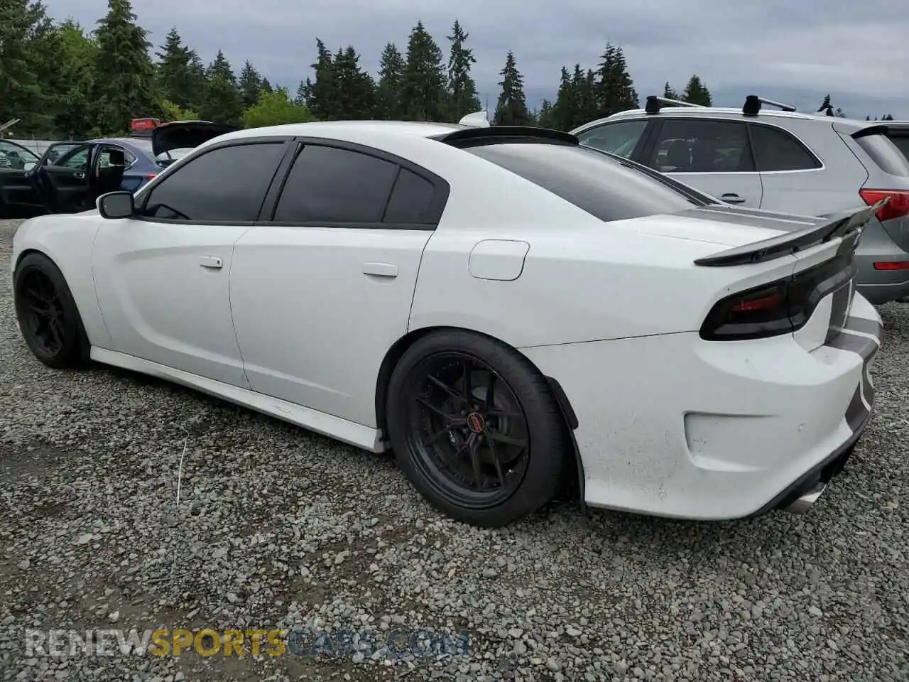 2 Фотография поврежденного автомобиля 2C3CDXGJ7KH593190 DODGE CHARGER 2019