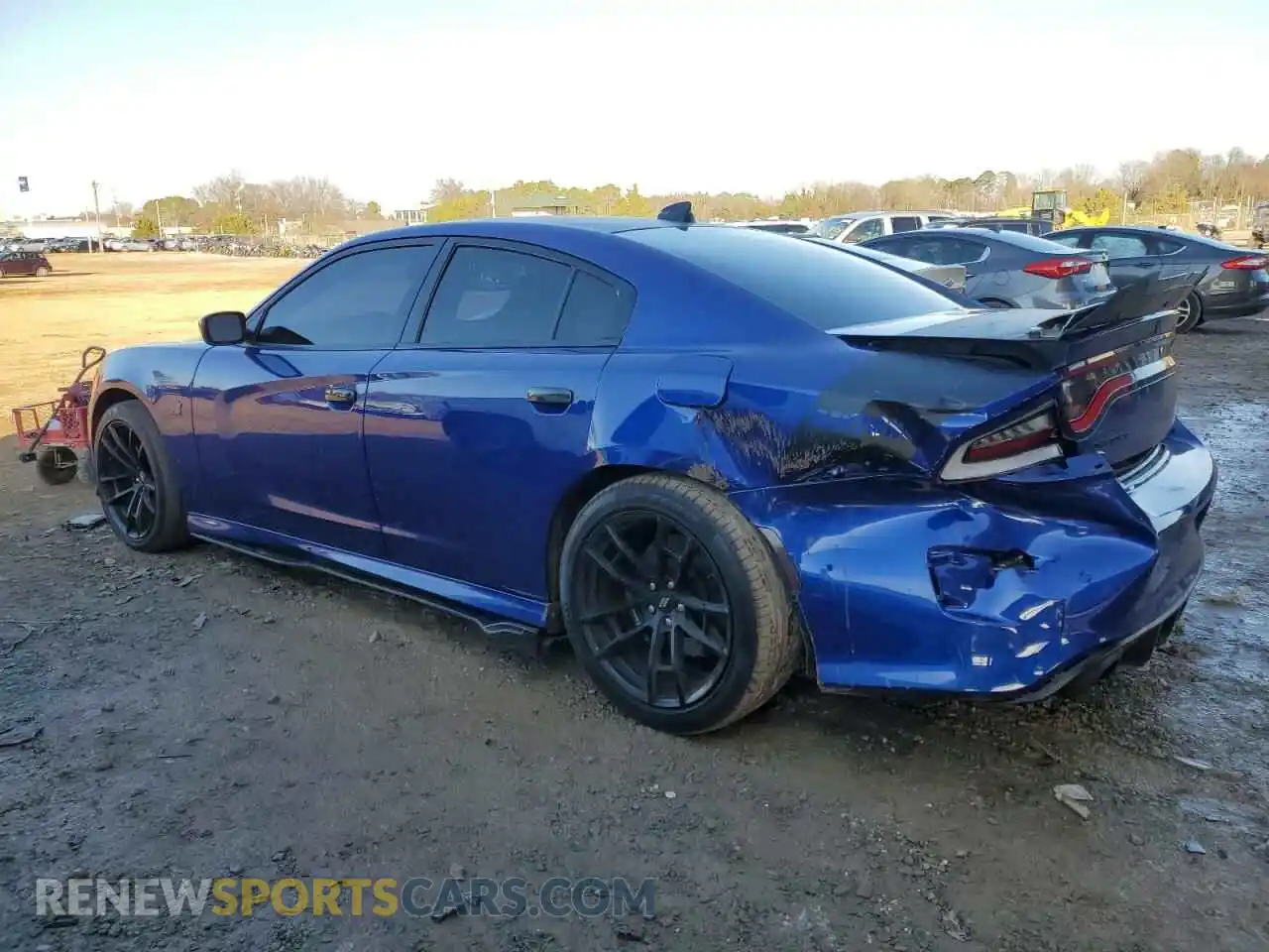 2 Photograph of a damaged car 2C3CDXGJ7KH635597 DODGE CHARGER 2019