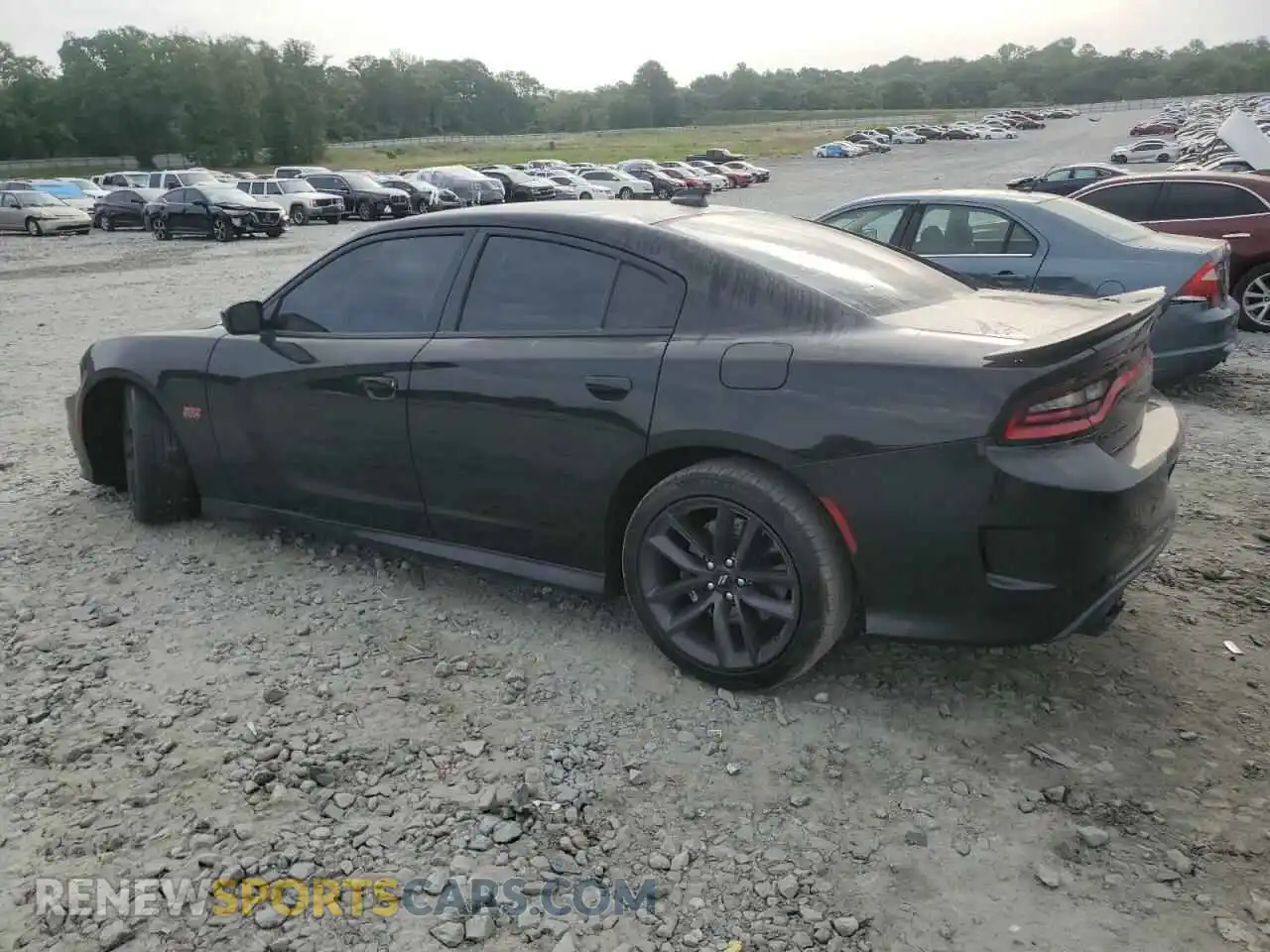 2 Photograph of a damaged car 2C3CDXGJ7KH697176 DODGE CHARGER 2019