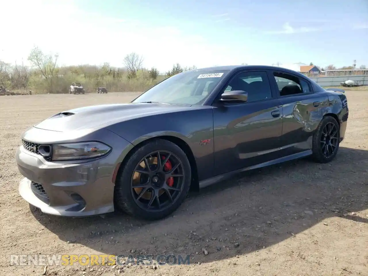 1 Photograph of a damaged car 2C3CDXGJ7KH742584 DODGE CHARGER 2019