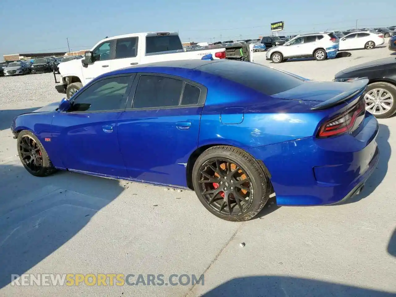 2 Photograph of a damaged car 2C3CDXGJ8KH588905 DODGE CHARGER 2019