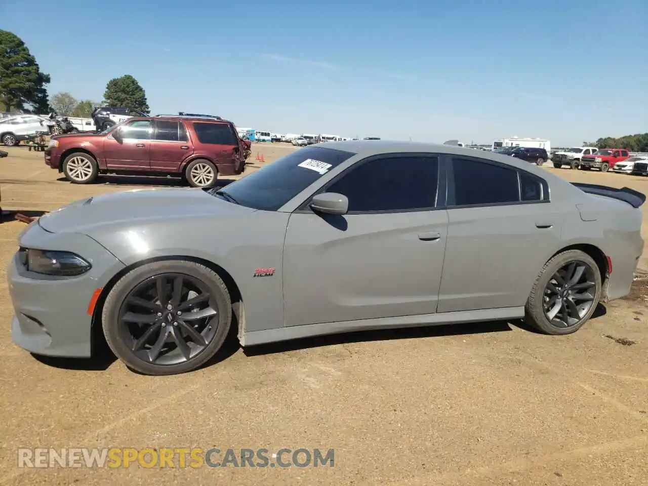 1 Photograph of a damaged car 2C3CDXGJ8KH689054 DODGE CHARGER 2019
