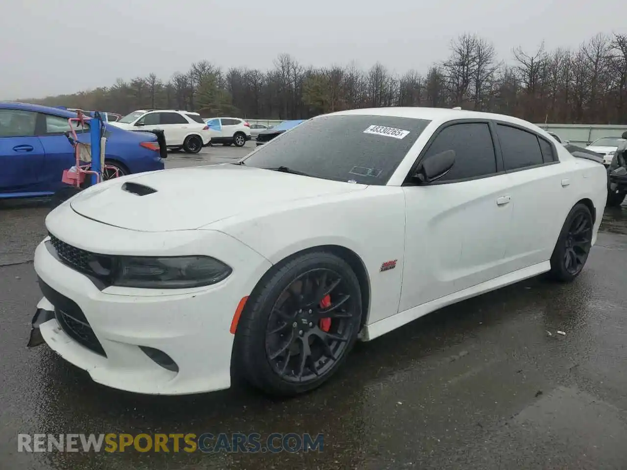 1 Photograph of a damaged car 2C3CDXGJ9KH546713 DODGE CHARGER 2019