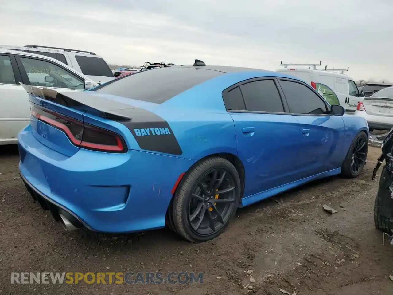3 Photograph of a damaged car 2C3CDXGJ9KH614069 DODGE CHARGER 2019