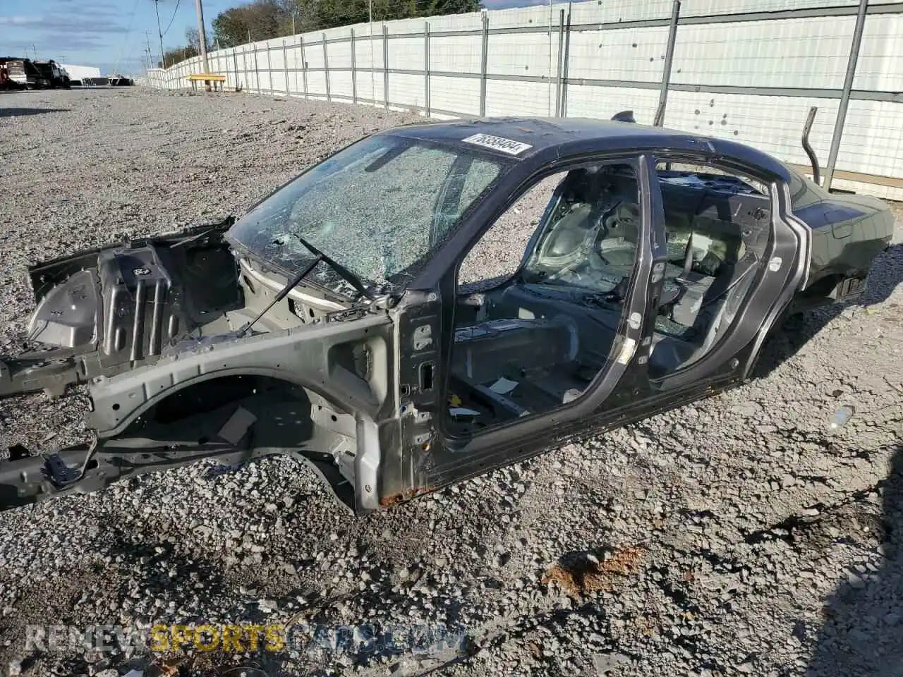 1 Photograph of a damaged car 2C3CDXGJ9KH622348 DODGE CHARGER 2019