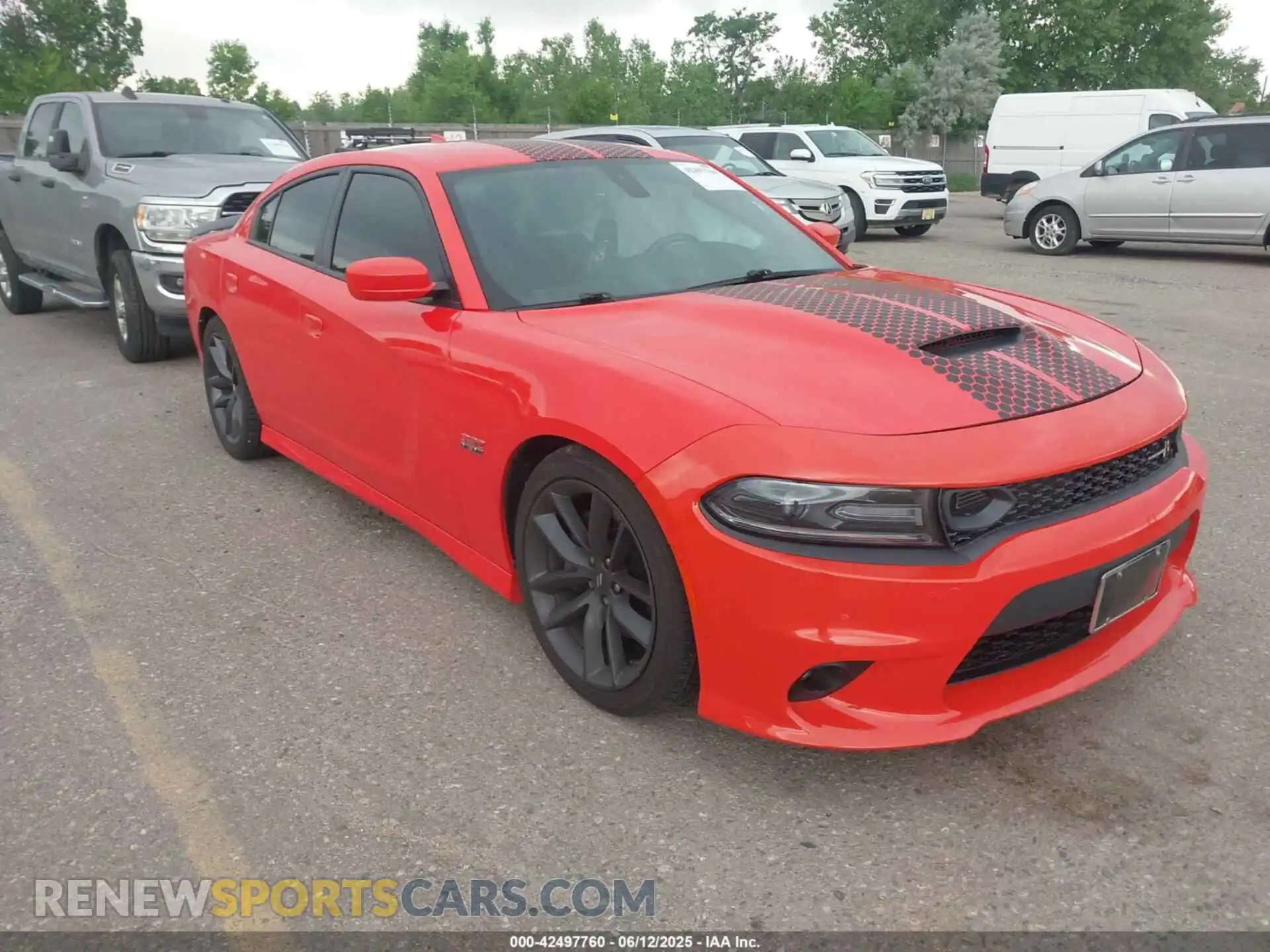 1 Photograph of a damaged car 2C3CDXGJ9KH644852 DODGE CHARGER 2019