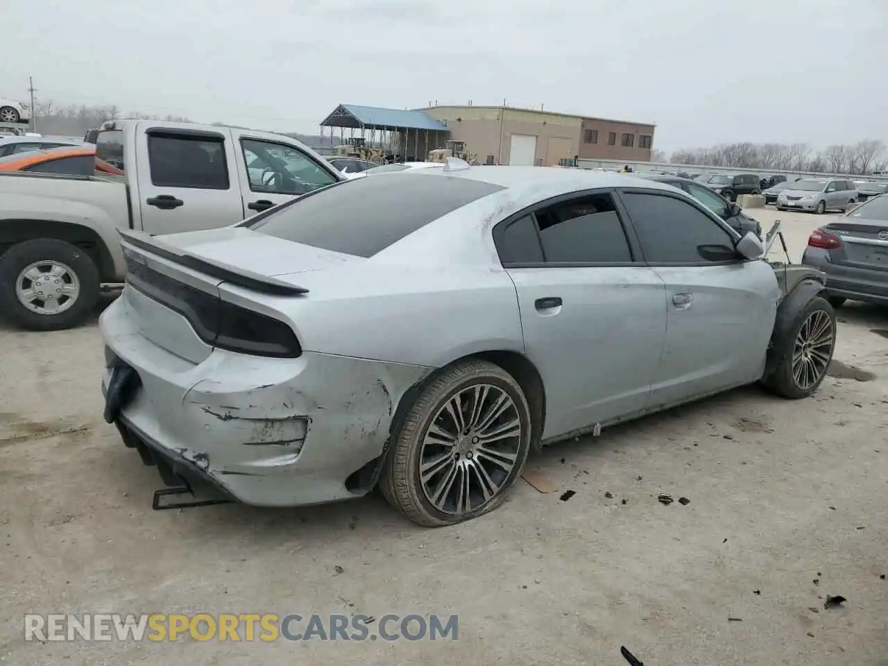 3 Photograph of a damaged car 2C3CDXGJ9KH668049 DODGE CHARGER 2019