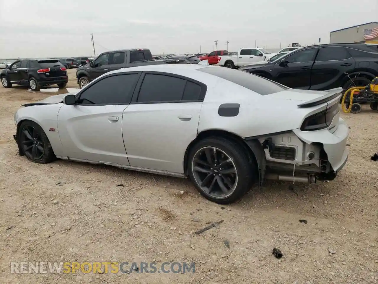 2 Photograph of a damaged car 2C3CDXGJ9KH742490 DODGE CHARGER 2019