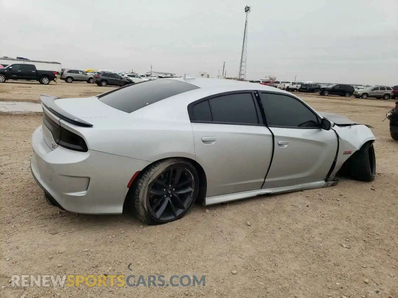 3 Photograph of a damaged car 2C3CDXGJ9KH742490 DODGE CHARGER 2019