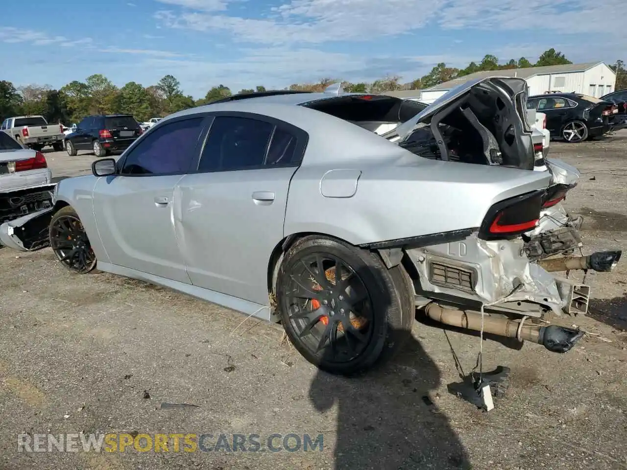 2 Photograph of a damaged car 2C3CDXGJXKH650918 DODGE CHARGER 2019